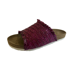 COLOURSOME Bloom — Premium Women Hand-Woven Slide Sandal