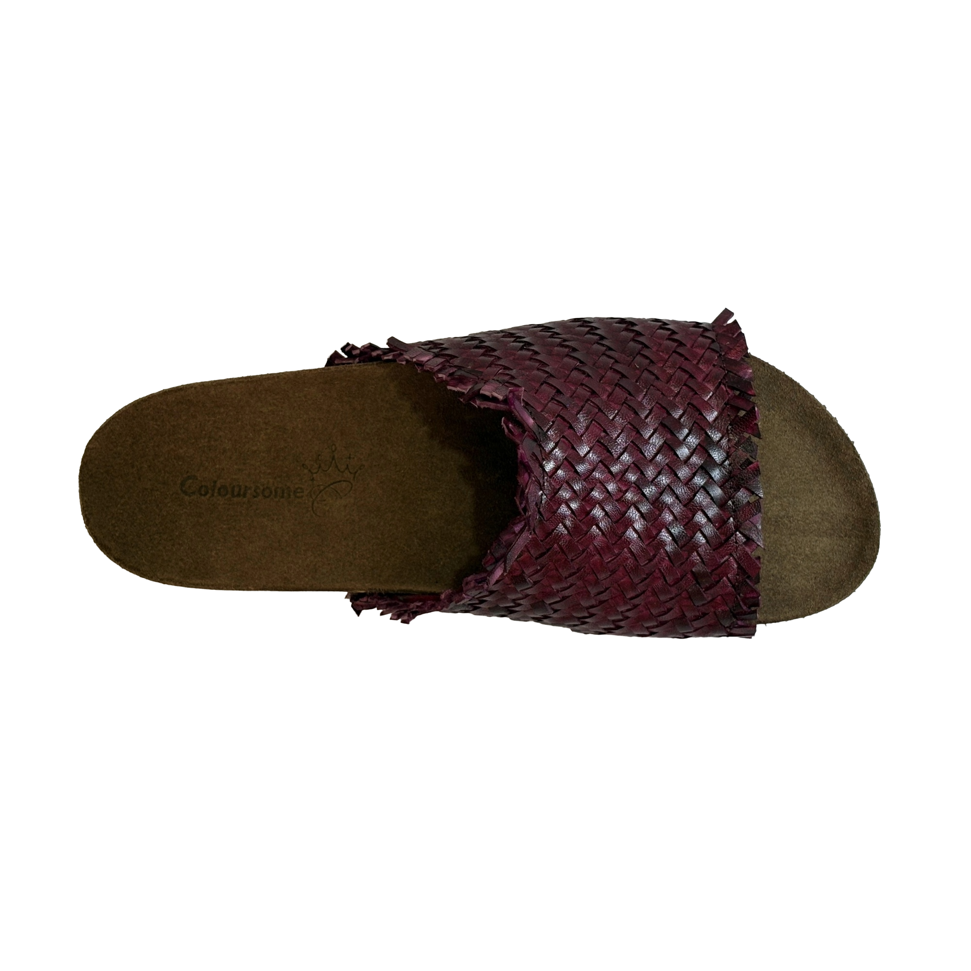 COLOURSOME Bloom — Premium Women Hand-Woven Slide Sandal